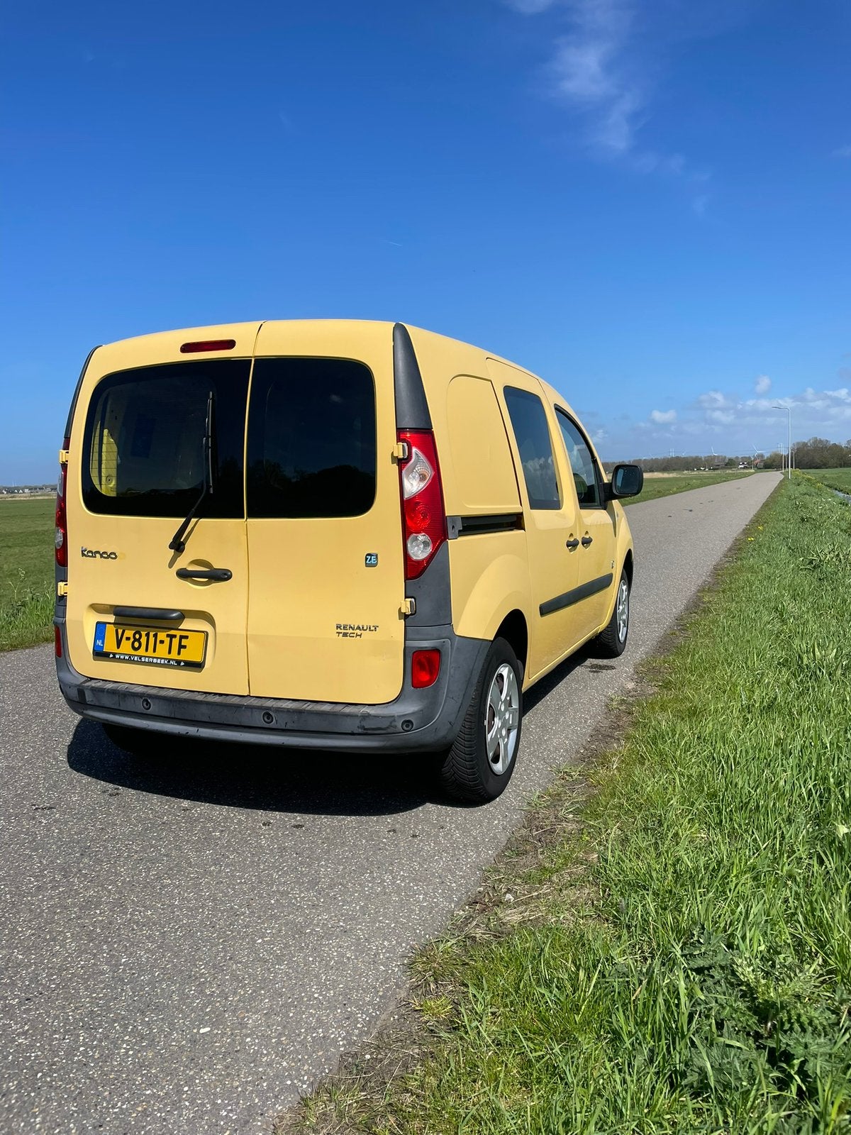 Kangoo ZE Full elektrisch, buitenkans, Auto's, Automaat, Stof, Beige, Overige carrosserieën