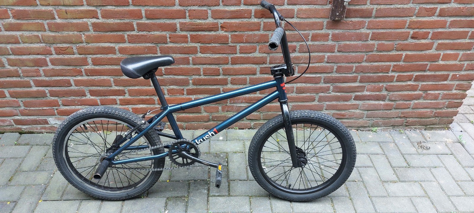 BMX Fiets - Ideaal voor stunts en freestyle rijden, Ophalen, Gebruikt, Staal, Velgrem