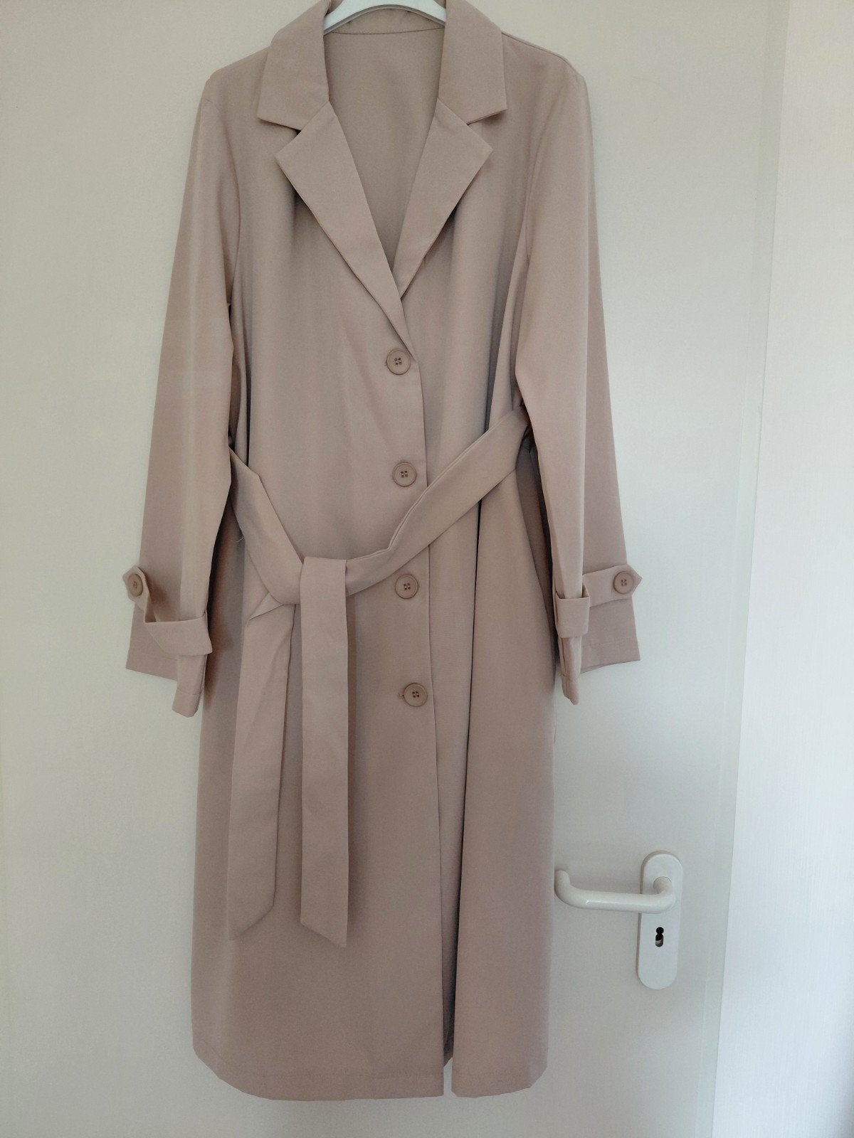 Jas van Shein L, Beige, Maat 42/44 (L), Nieuw, Ophalen of Verzenden