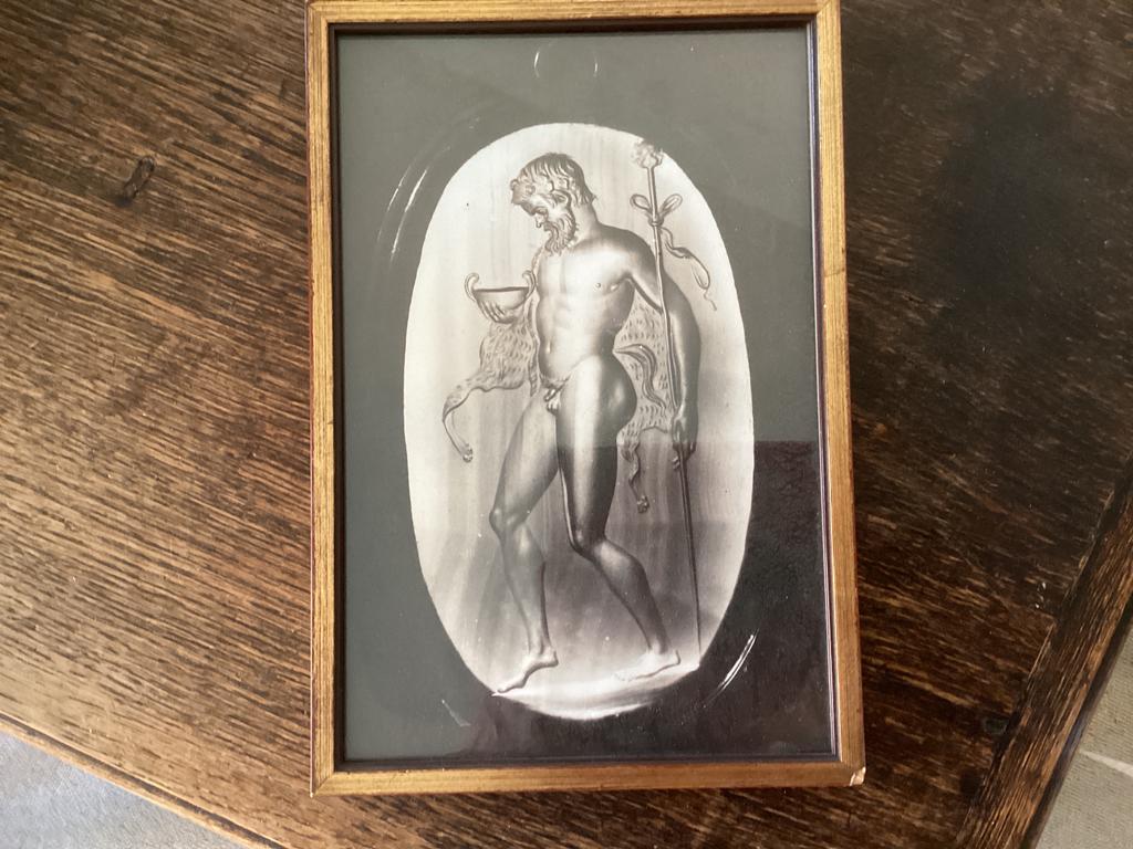 Bachus 24.5x16.5 cm, Ophalen of Verzenden