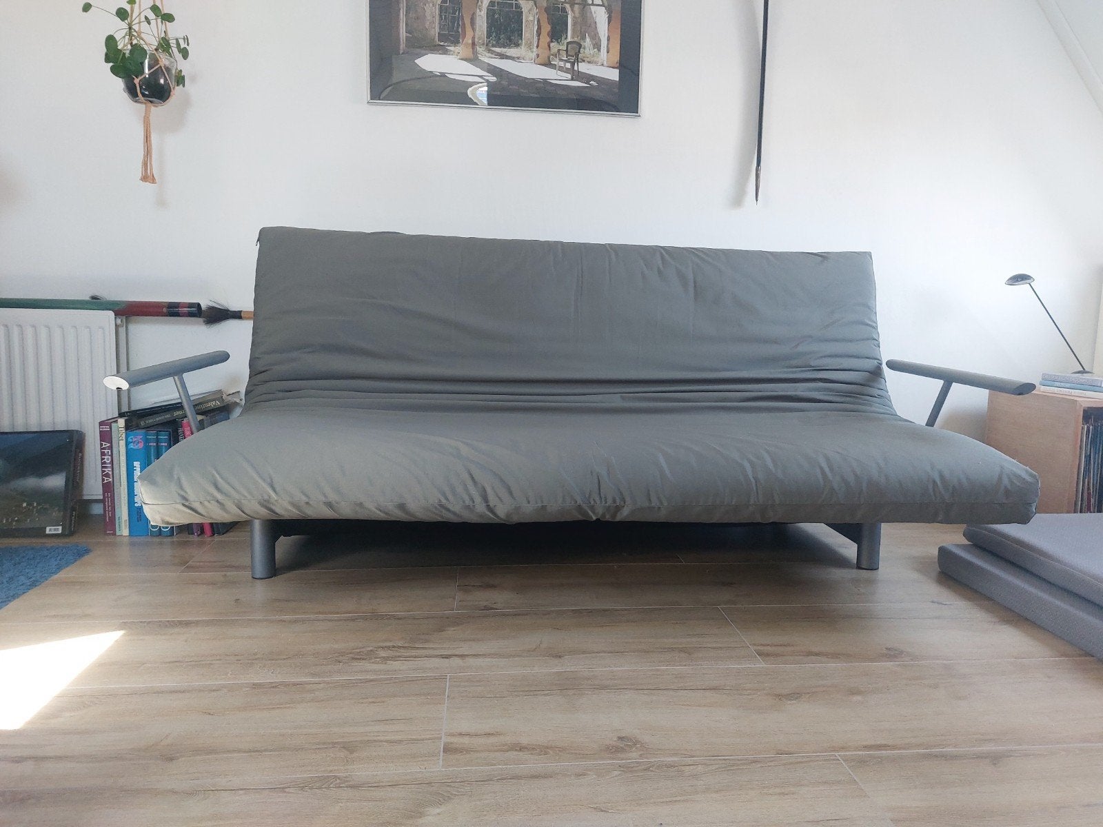 Innovation slaapbank, Ophalen, Gebruikt, Tweepersoons, 140 cm