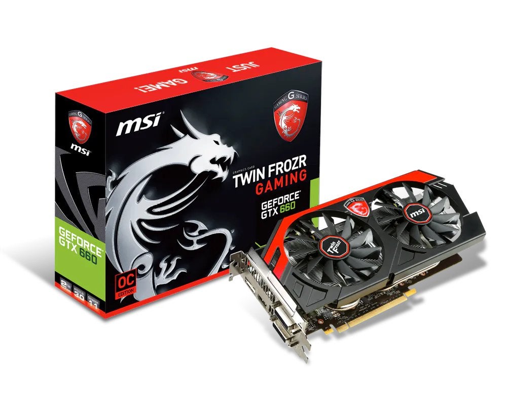 MSI N660 Gaming 2GD5/OC – 2GB GDDR5 videokaart, Computers en Software, Videokaarten, PCI-Express 3, Gebruikt, Ophalen of Verzenden