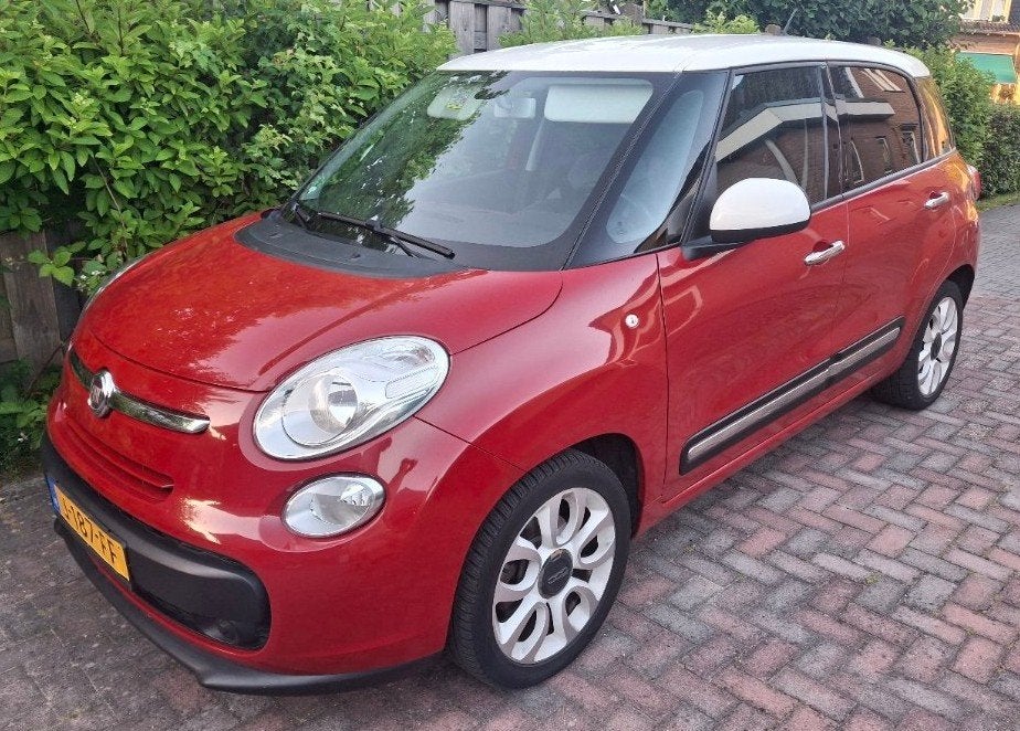 Fiat 500L 0.9 Twinair 2013  Apk 09/27, Auto's, Zwart, 875 cc, Handgeschakeld, Particulier