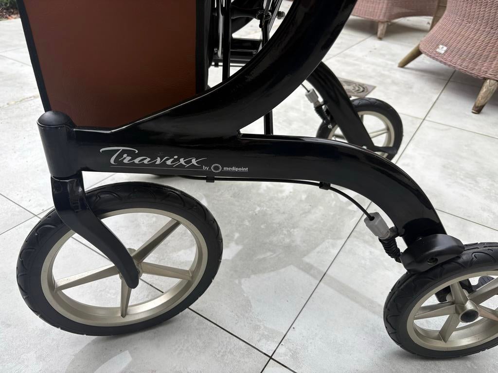 Rollator Travixx de Luxe lightweight, Ophalen of Verzenden, Zo goed als nieuw