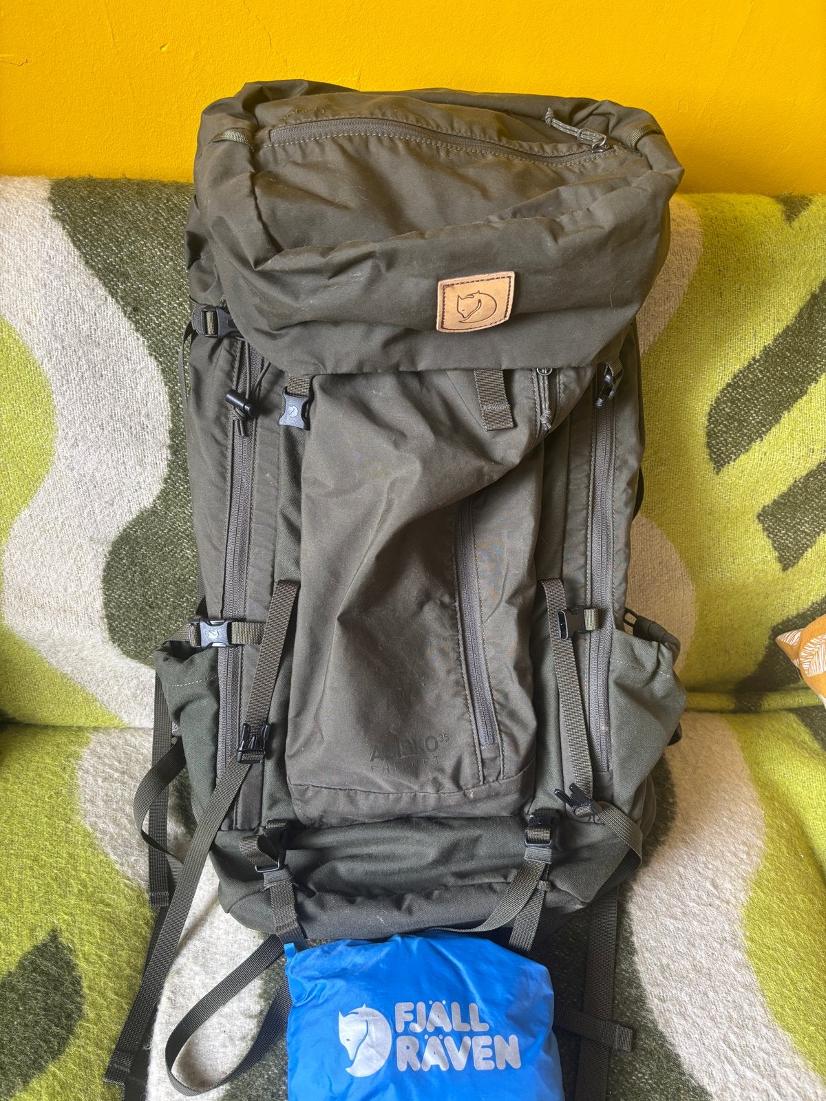 Fjällräven Abisko Friluft 35 Trekking Rugzak, Ophalen of Verzenden, Zo goed als nieuw, Rugzak