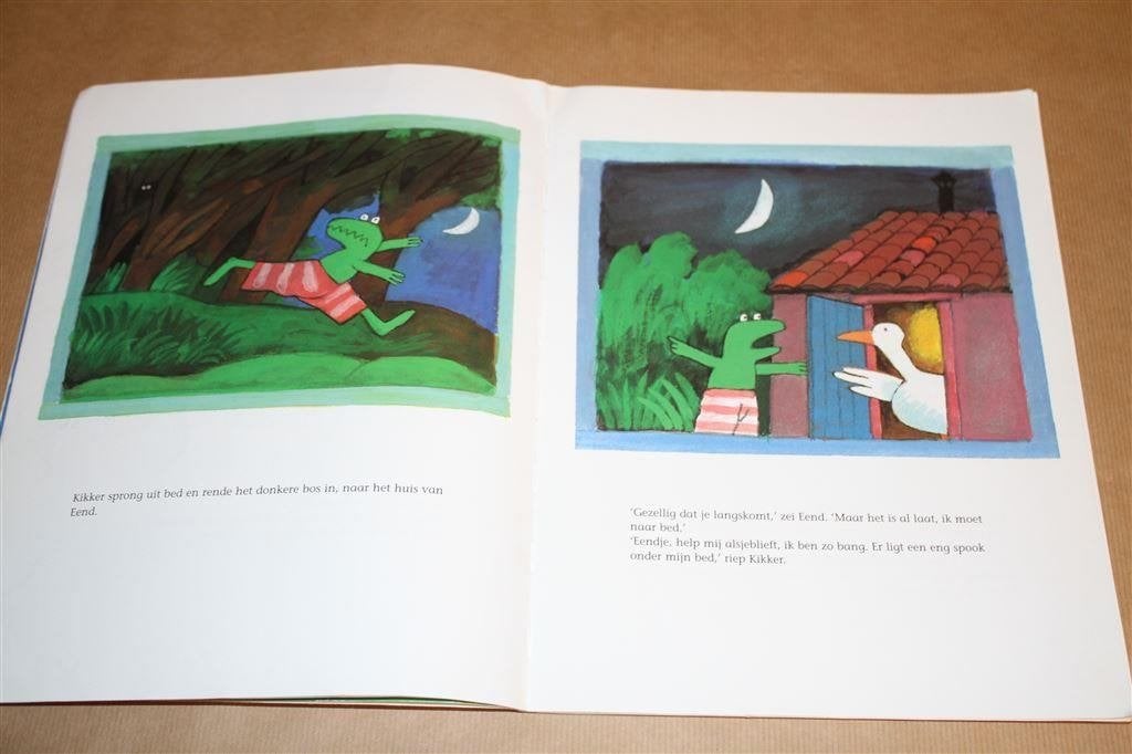 Kikker is bang. Max Velthuijs. 2003. Groot formaat., Boeken, Ophalen of Verzenden, Gelezen