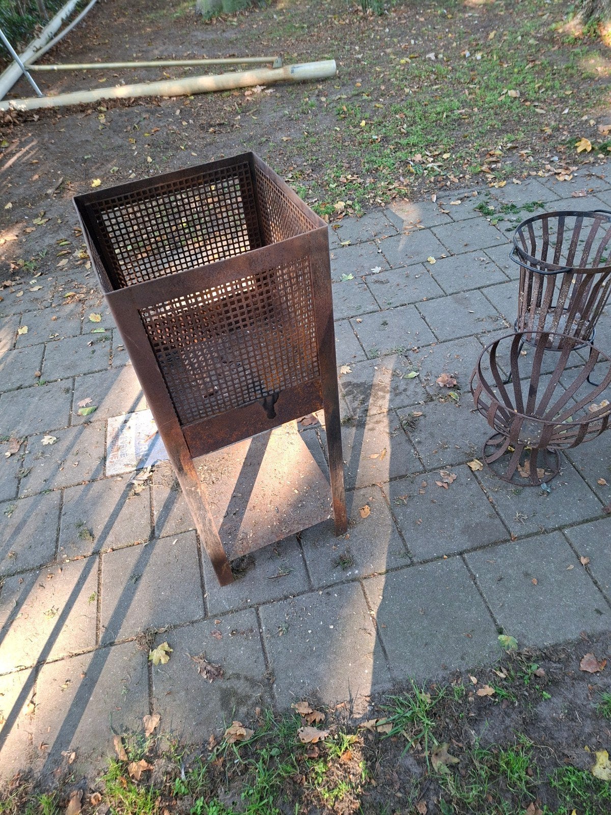Hoge vuurkorf 30/30/90cm, Ophalen