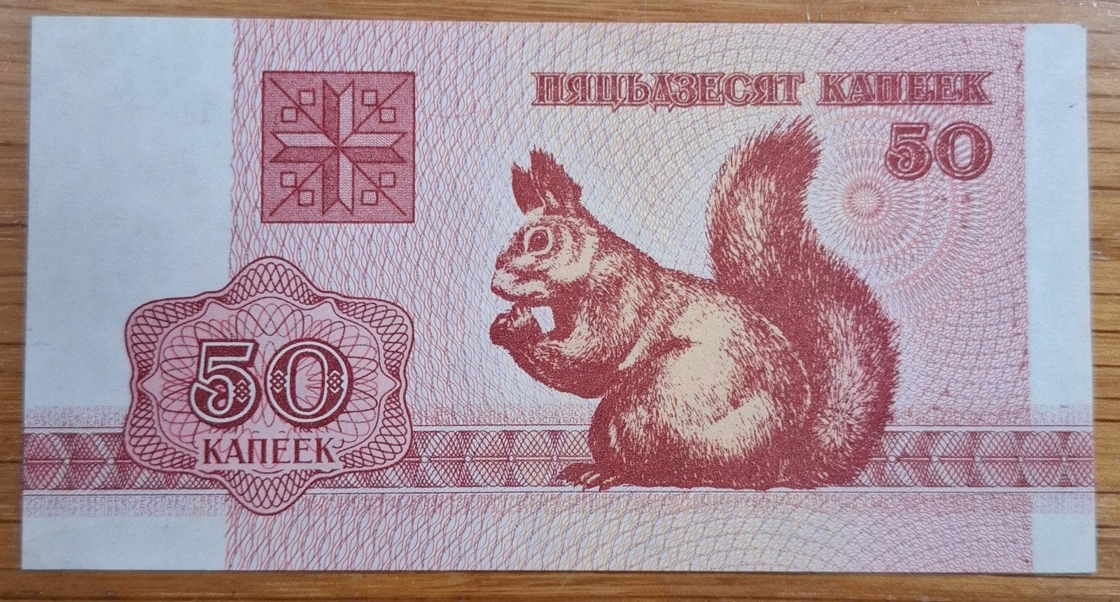 175# Wit Rusland 50 Kopek 1992 P1, Ophalen of Verzenden, Rusland