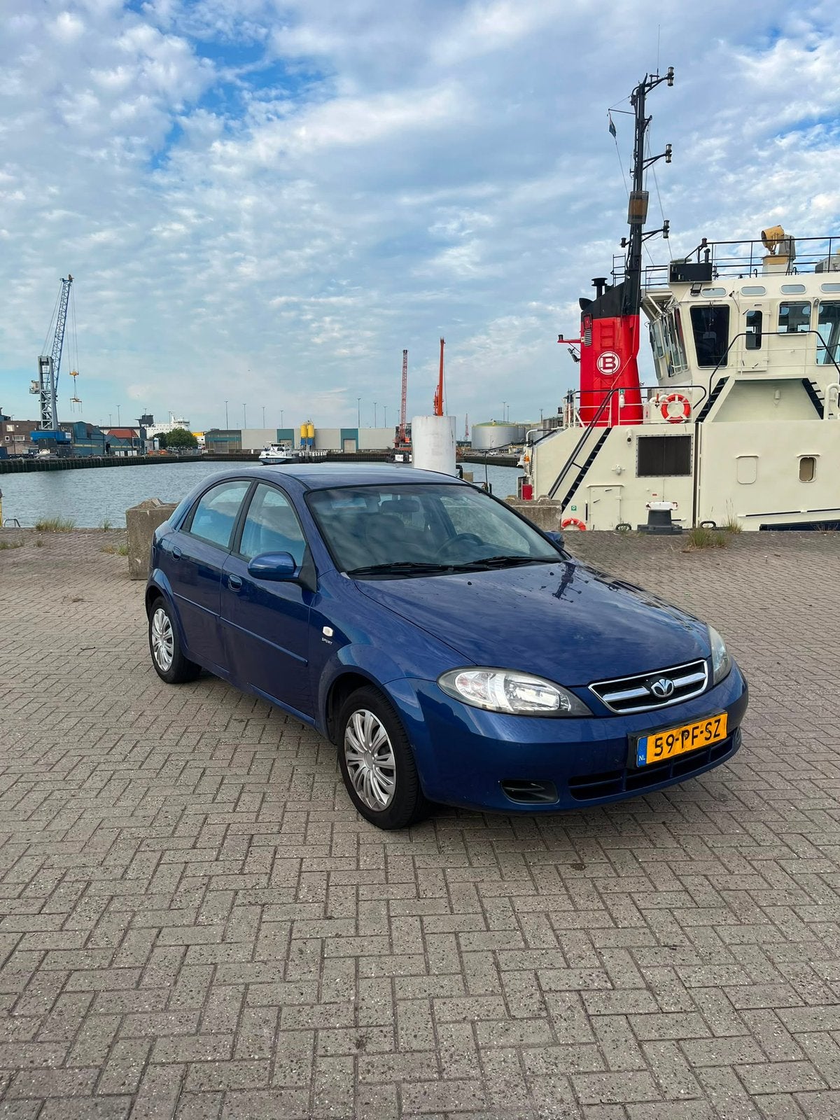 Daewoo Lacetti 1.6 | Apk | elek ramen | sound, Auto's, Voorwielaandrijving, Lacetti, 4 cilinders, Blauw