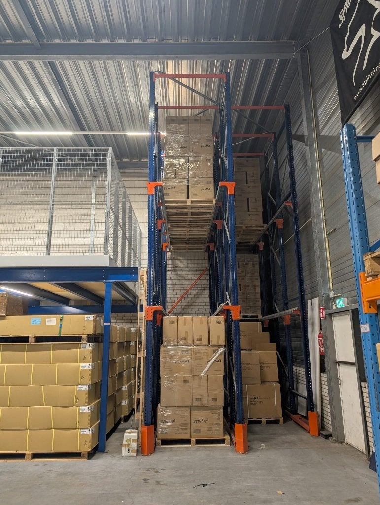 Complete Drive-in palletstelling, Ophalen