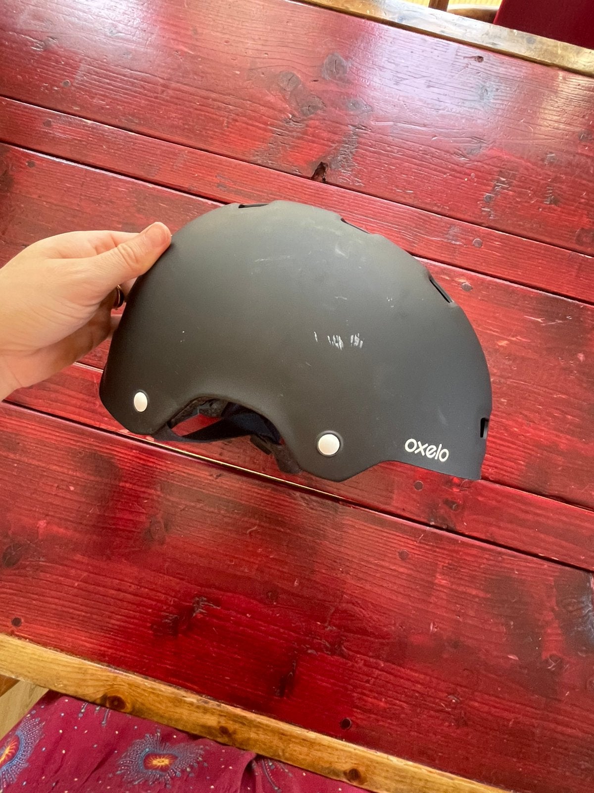 BTWIN Helm MF500 maat 55-59, Ophalen, Zo goed als nieuw, Bescherming