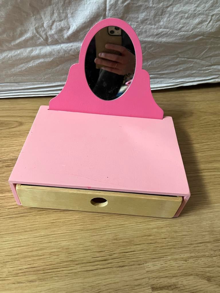 Houten kleine kaptafel, Ophalen of Verzenden, Gebruikt, Toebehoren