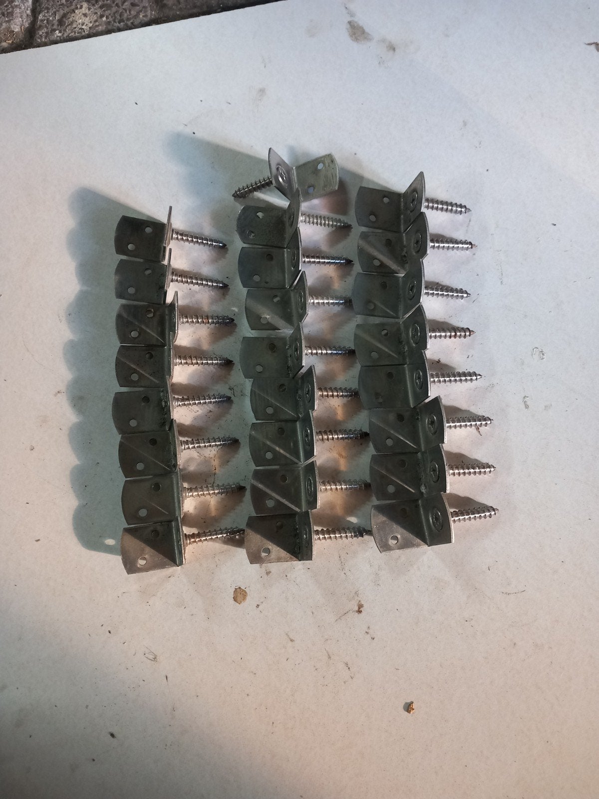Schuttinghouders 25stuks rvs., Ophalen, Rvs