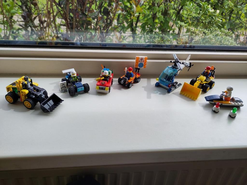 7 kleine Lego setjes, Ophalen, Gebruikt, Lego, Technic