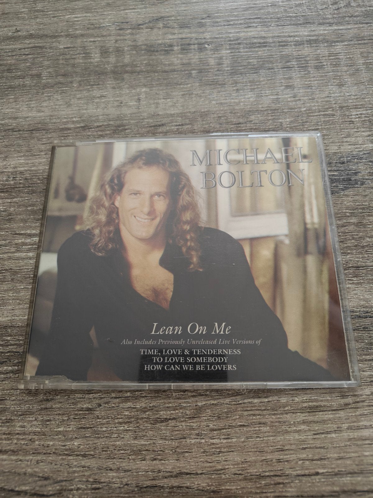 Michael Bolton - Lean On Me CD Single, Ophalen of Verzenden, Gebruikt, Pop, Inclusief doosje