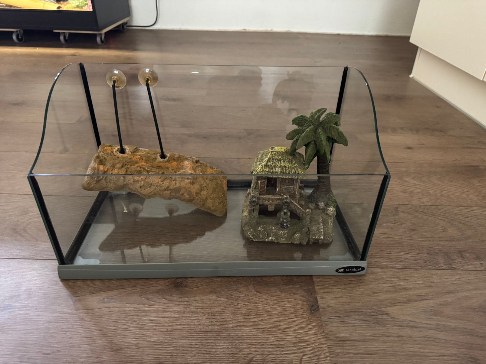 Aquarium waterschildpadden, Dieren en Toebehoren, Ophalen, Gebruikt