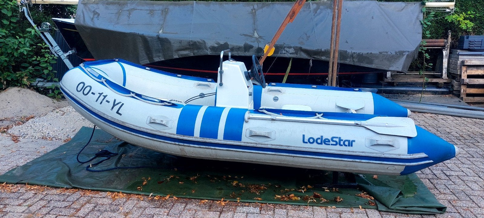 Lodestar Rip 360 Rubberboot Yamaha 25 pk buitenboordmotor, Ophalen, Buitenboordmotor, Lodestar