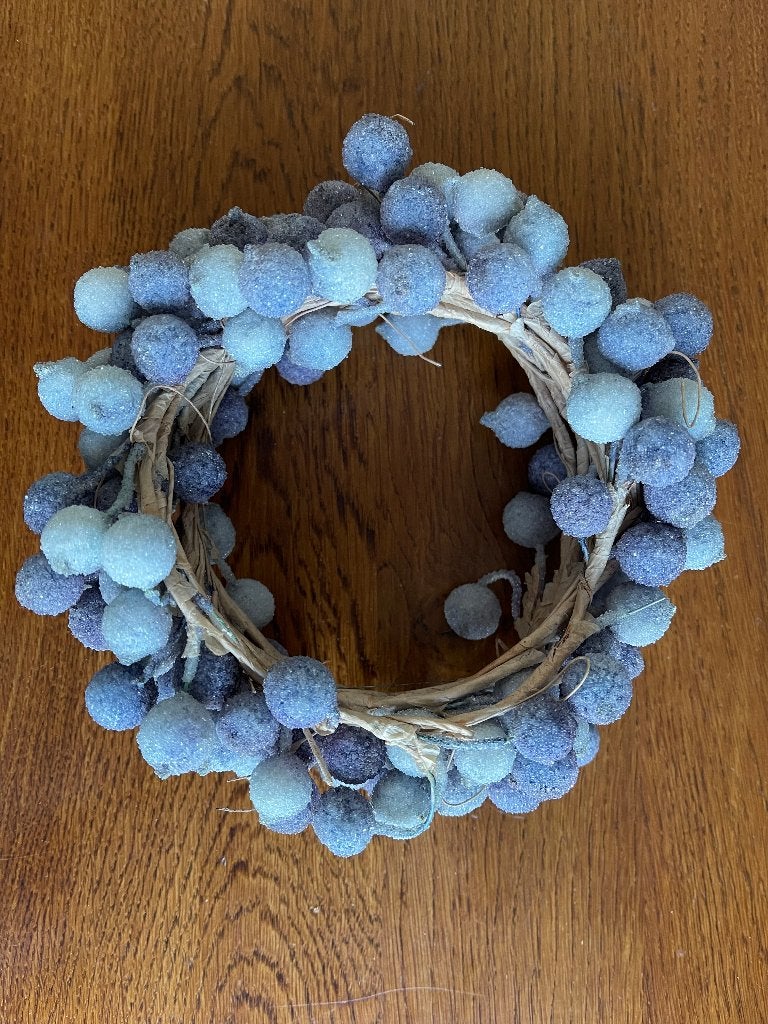 "Krans met Blauwe Bessen" Nieuw, Ophalen of Verzenden, Nieuw