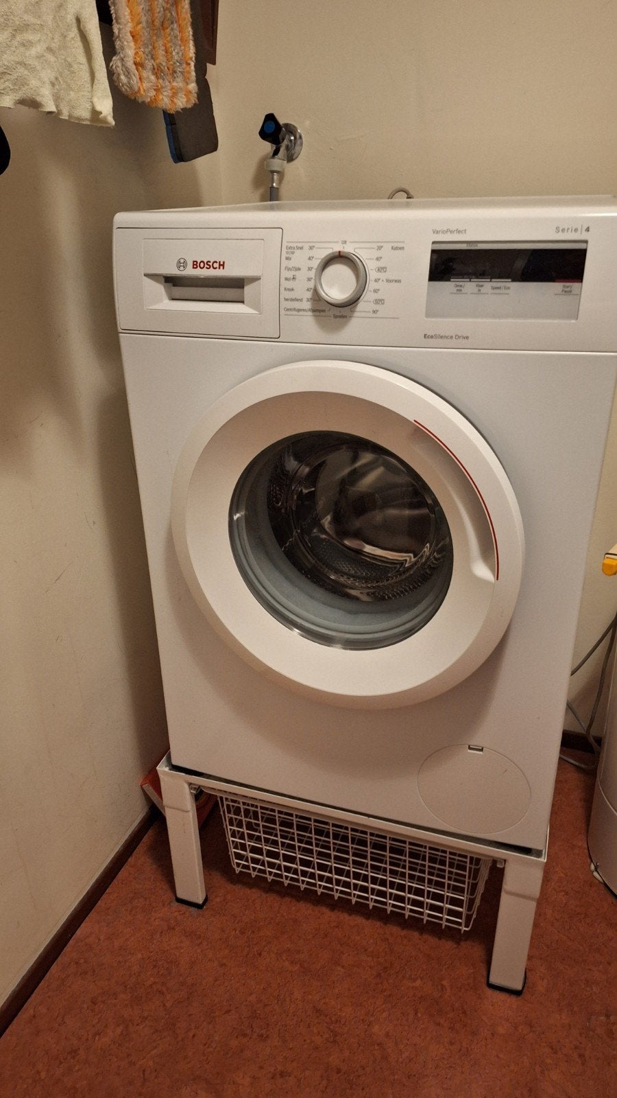 Bosch Serie 4 VarioPerfect Wasmachine, Ophalen, Wolwasprogramma, Zo goed als nieuw, Voorlader