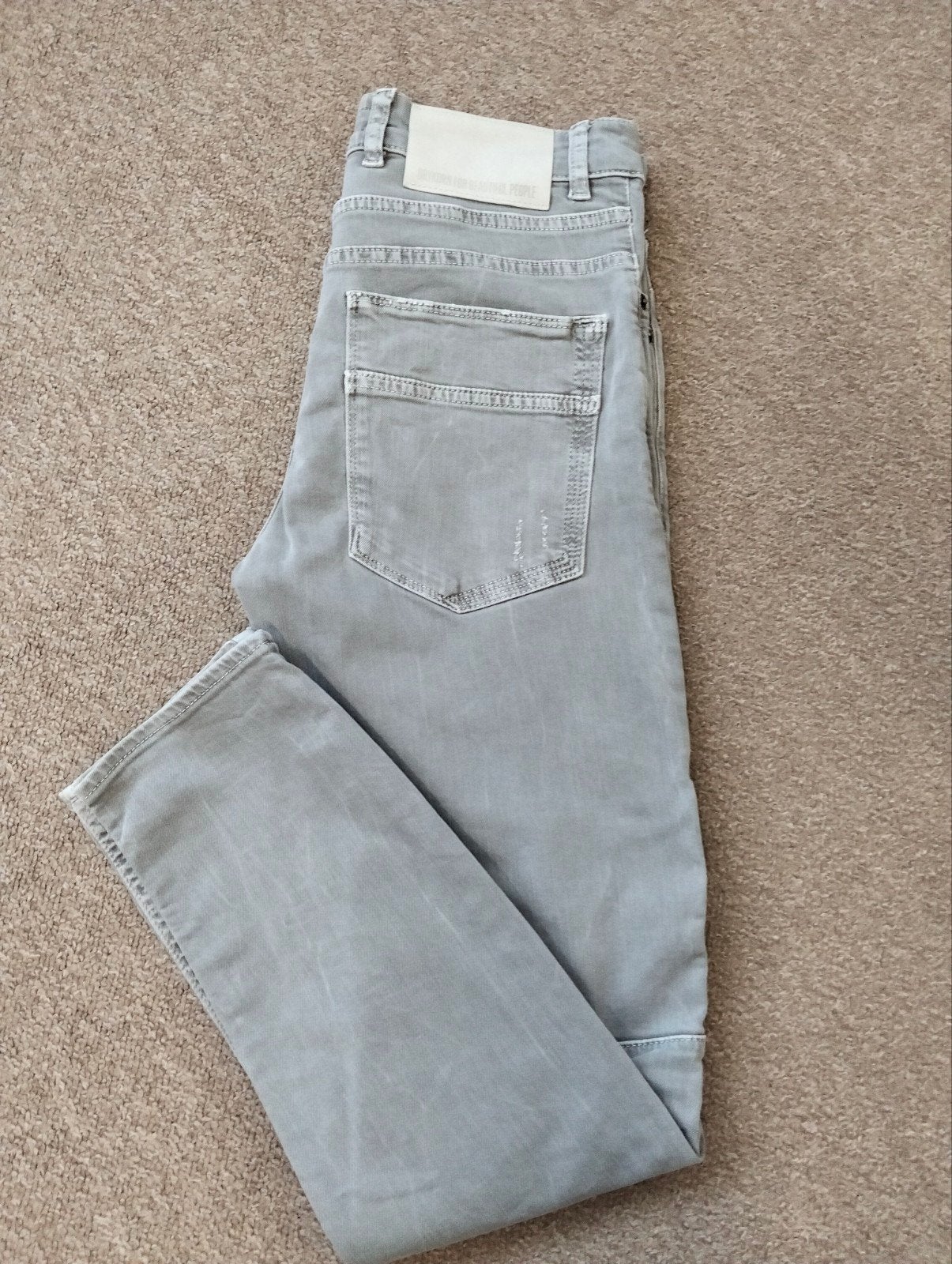 Drykorn spijkerbroek - jeans - S beige, Kleding | Heren, Drykorn, Overige kleuren, W32 (confectie 46) of kleiner, Ophalen of Verzenden