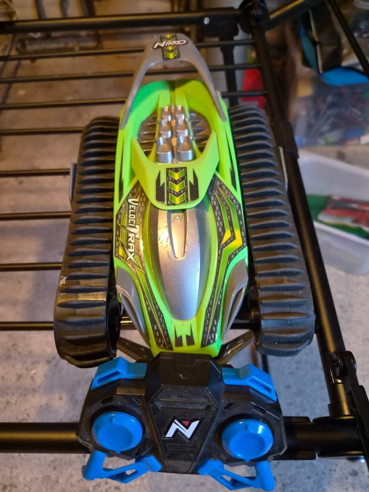 Nikko VelociTrax RC Voertuig - Groen/Zilver, Hobby en Vrije tijd, Gebruikt, Auto offroad, Overige schalen, Ophalen
