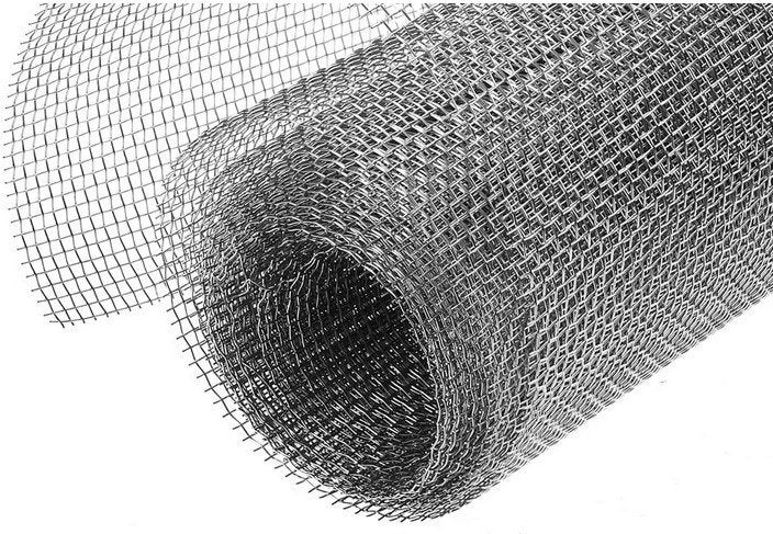 rol roestvrijstaal gaas ~ 250 cm x 30cm mesh 10, Tuin en Terras, Gaas en Draad, Ophalen of Verzenden, Nieuw, Minder dan 10 meter