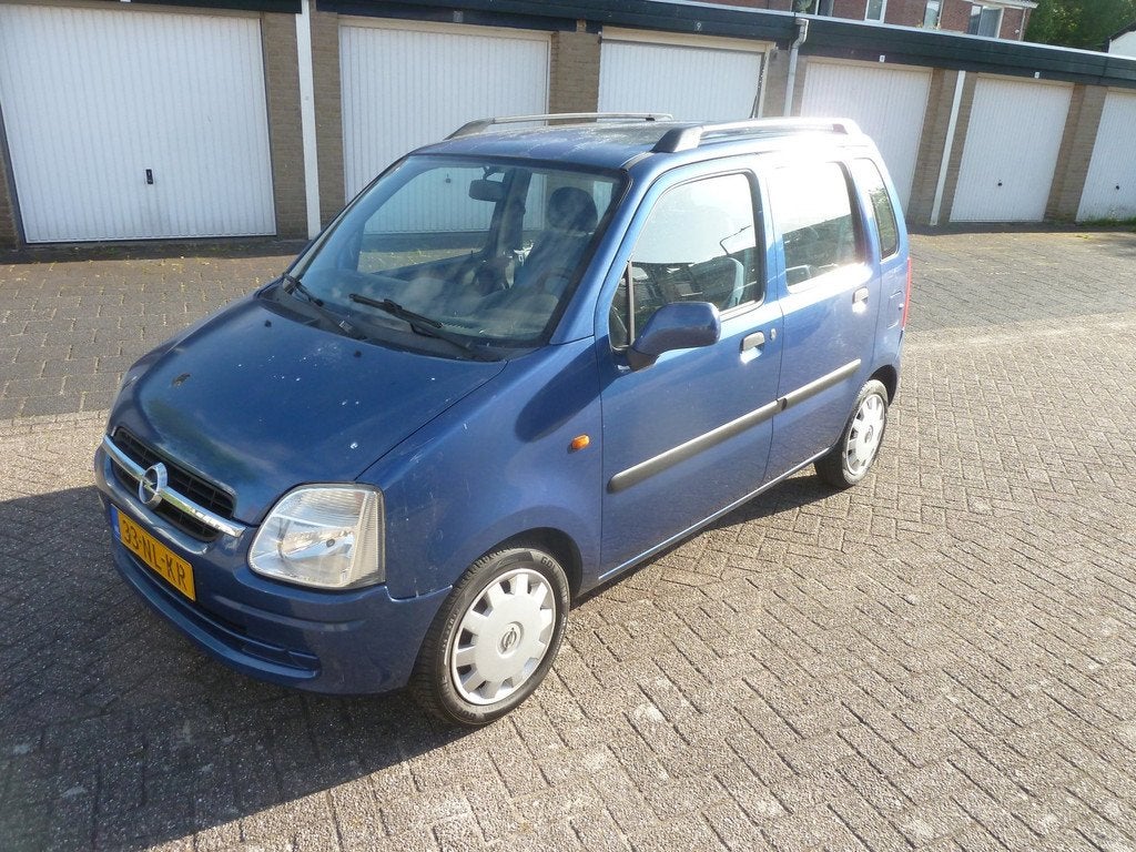 Opel Agila 1.2-16V Color Edition, Auto's, Opel, Voorwielaandrijving, Blauw, Origineel Nederlands, Bedrijf