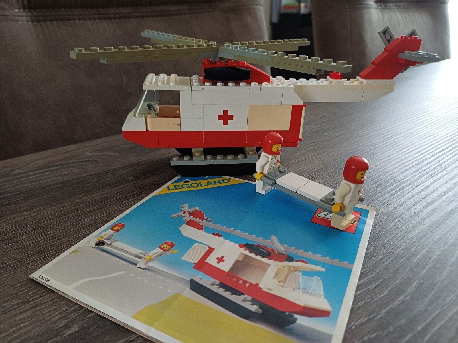 Lego ambulance helicopter.
Set nummer 6691., Kinderen en Baby's, Ophalen of Verzenden, Gebruikt, Lego