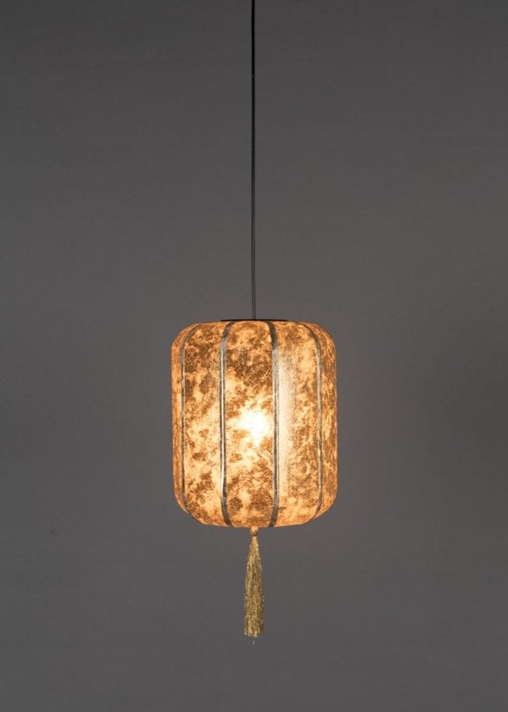 Dutchbone Suoni hanglamp goud - nieuw, Ophalen of Verzenden, Nieuw
