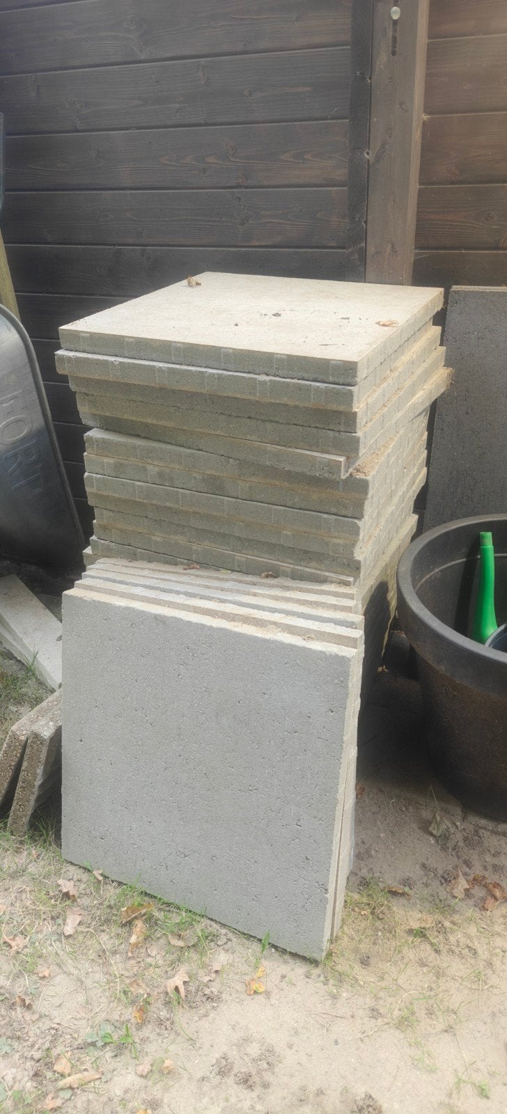 29 Nieuwe Tuintegels 60x60x4, Tuin en Terras, Tegels en Klinkers, Ophalen, Nieuw, 10 m² of meer, Beton