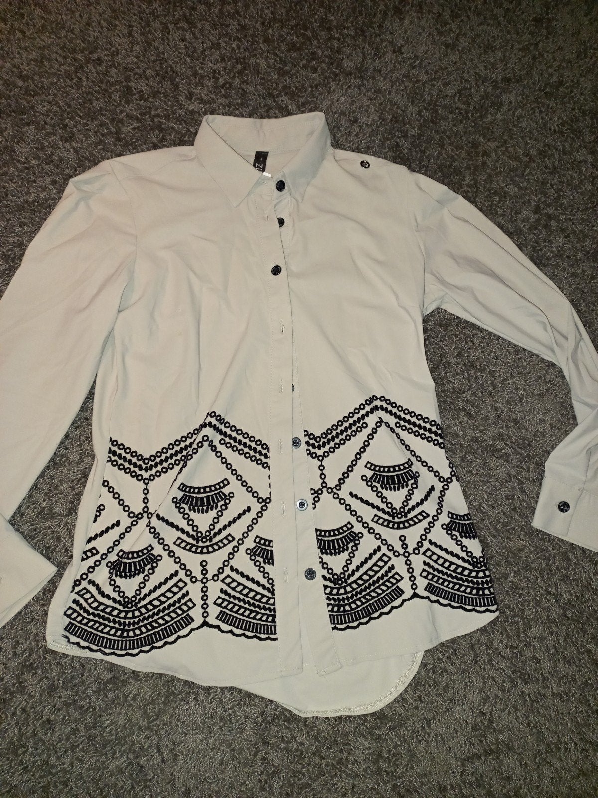Zip73 blouse, Ophalen of Verzenden, Zo goed als nieuw, Blauw