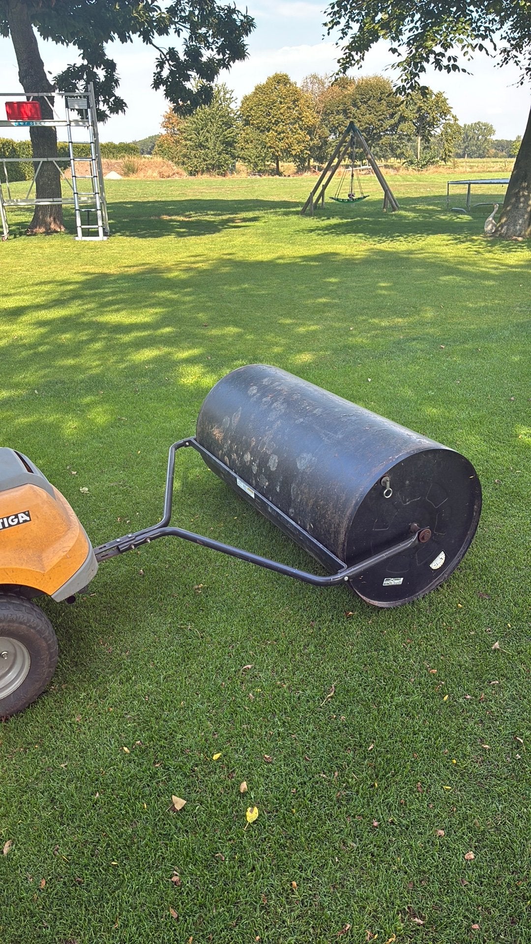 Agrifab gazonwals proffesioneel 120cm, Ophalen of Verzenden, Zo goed als nieuw