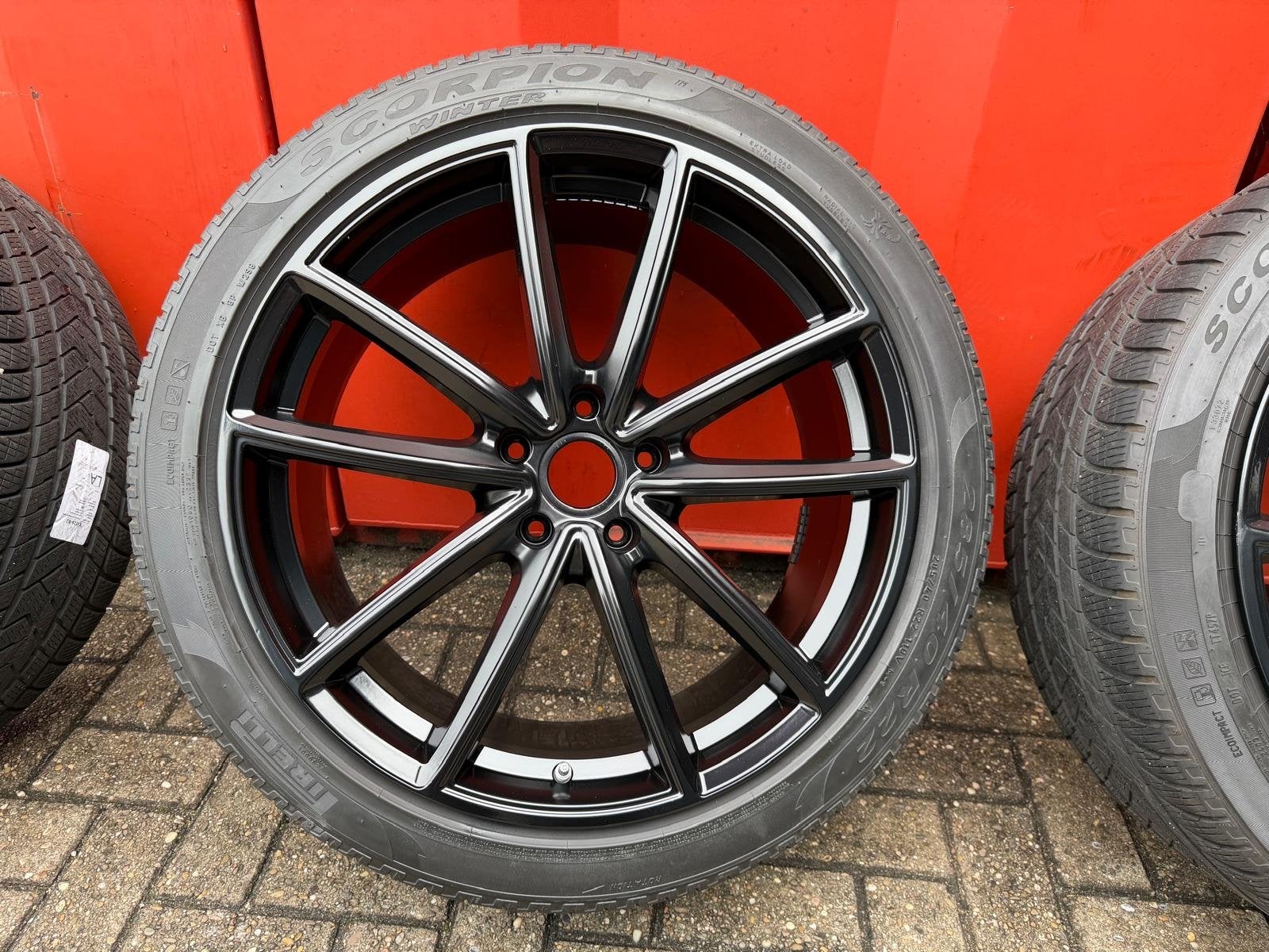 Porsche Cayenne winterset wielen en banden - Topstaat!, Auto-onderdelen, Banden en Velgen, Ophalen, Gebruikt, 285 mm, Banden en Velgen