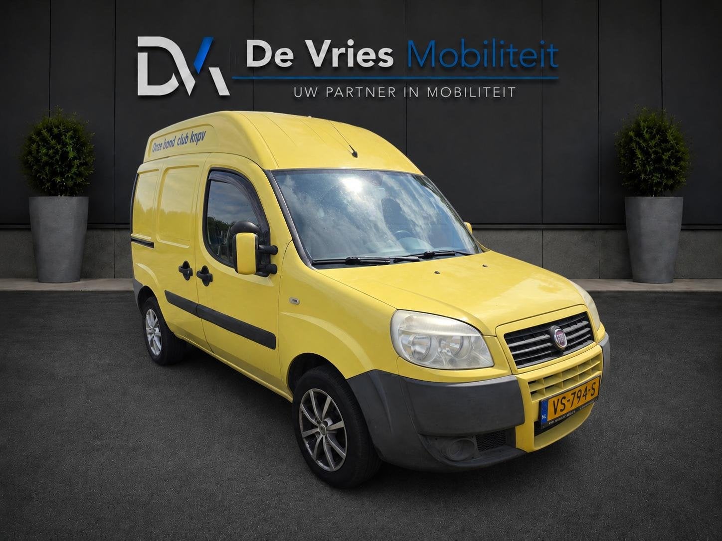 Fiat Doblò 1.4 Comfort *BENZINE-2SCHUIFDEUREN*, Voorwielaandrijving, Stof, Gebruikt, 4 cilinders