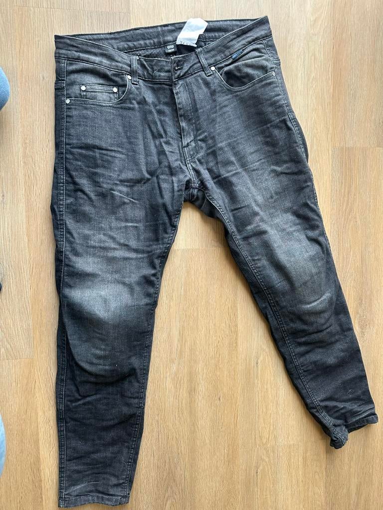 GMS Motorjeans Zwart - Maat W36/L30, Ophalen of Verzenden, Tweedehands, Broek | textiel