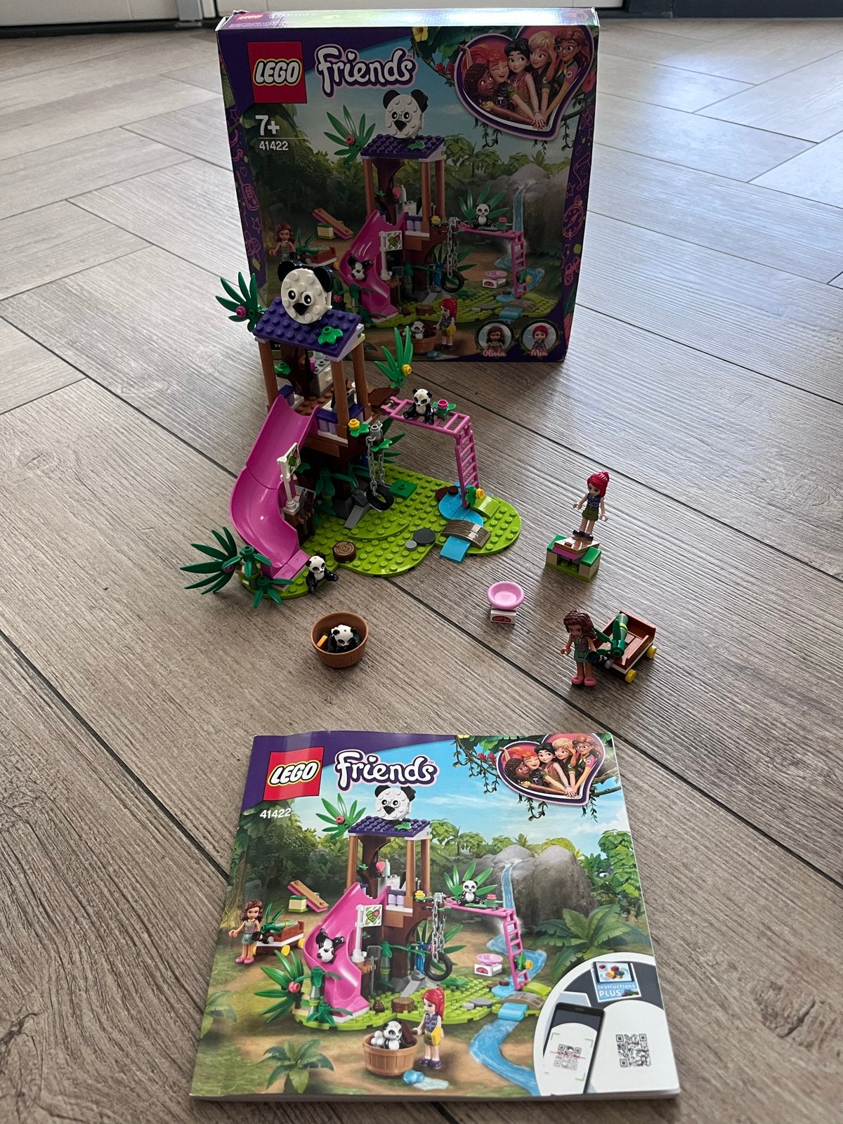 LEGO Friends 41422 Panda's Boomhut, Lego, Friends, Ophalen of Verzenden, Zo goed als nieuw