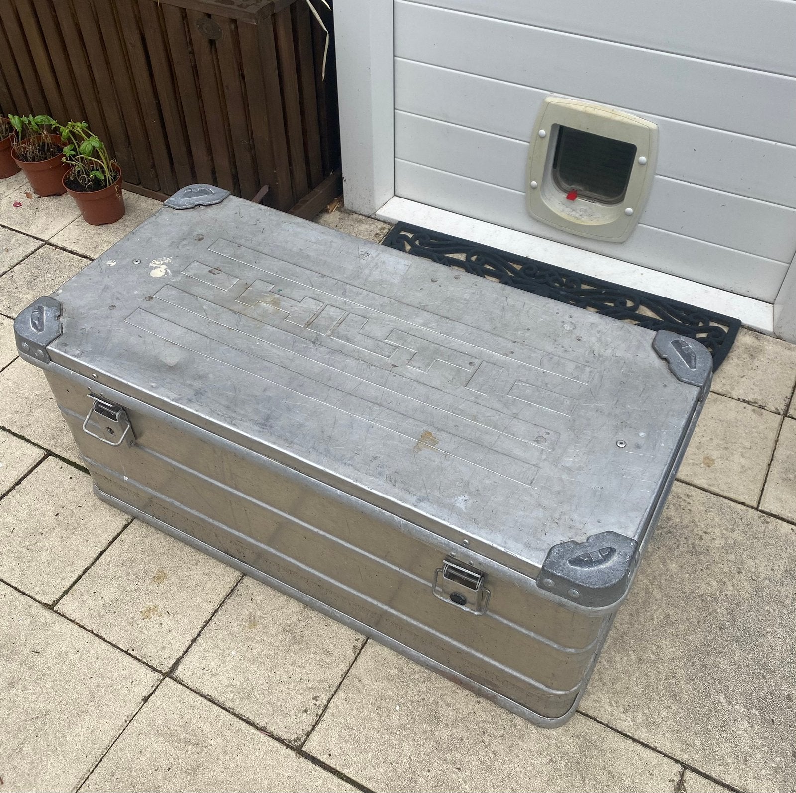 Aluminium kist Transportkist Opbergkist Hilti Alutec 77x37, Ophalen, Gebruikt