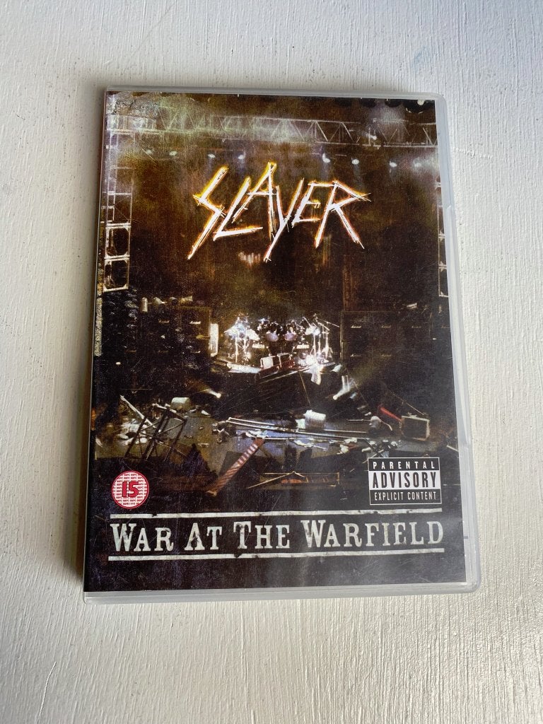 Slayer - War At The Warfield DVD, Alle leeftijden, Ophalen of Verzenden, Zo goed als nieuw