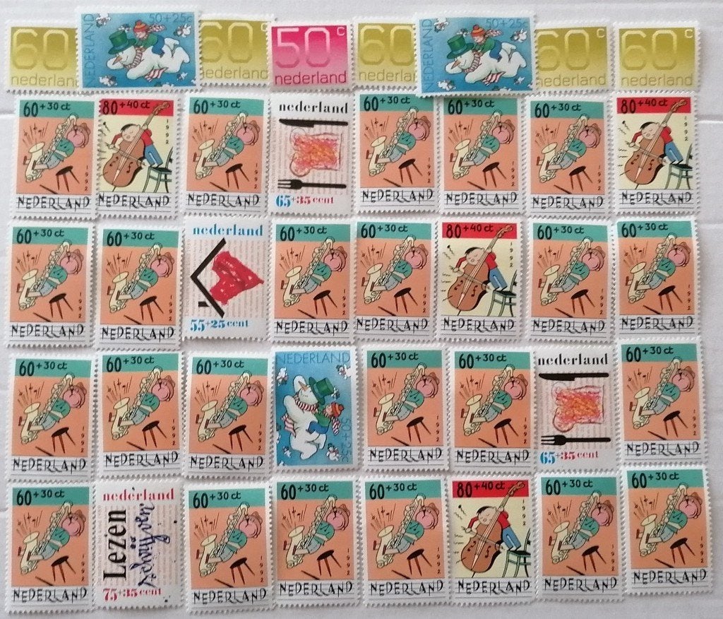 Kinderpostzegels, Ophalen, Na 1940, Postfris