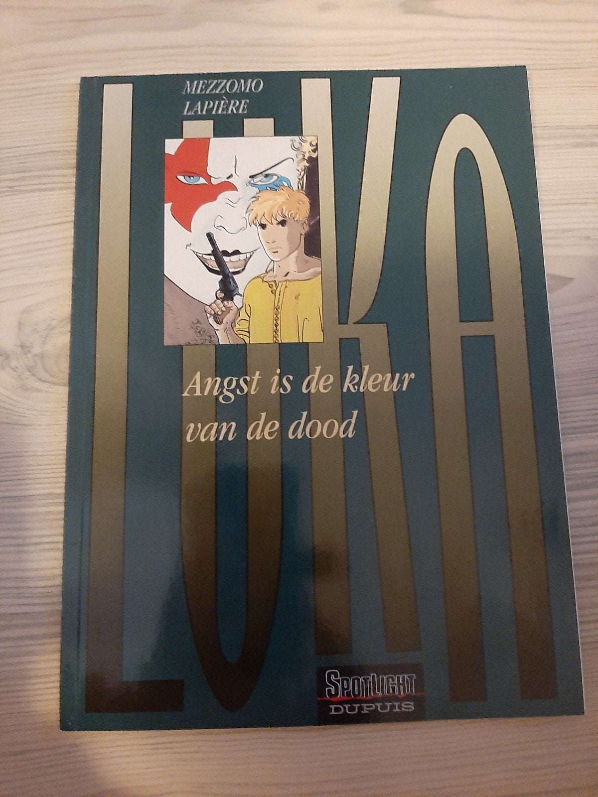 Luka: Angst is de kleur van de dood - Stripboek, Ophalen of Verzenden