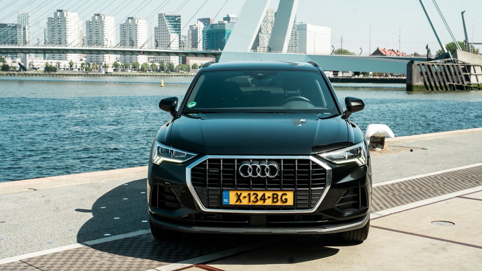 Audi Q3 40 TFSI quattro |ACC| Dealer OH | Virtual | Keyless, Auto's, Audi, Automaat, Zwart, 1984 cc, Zwart