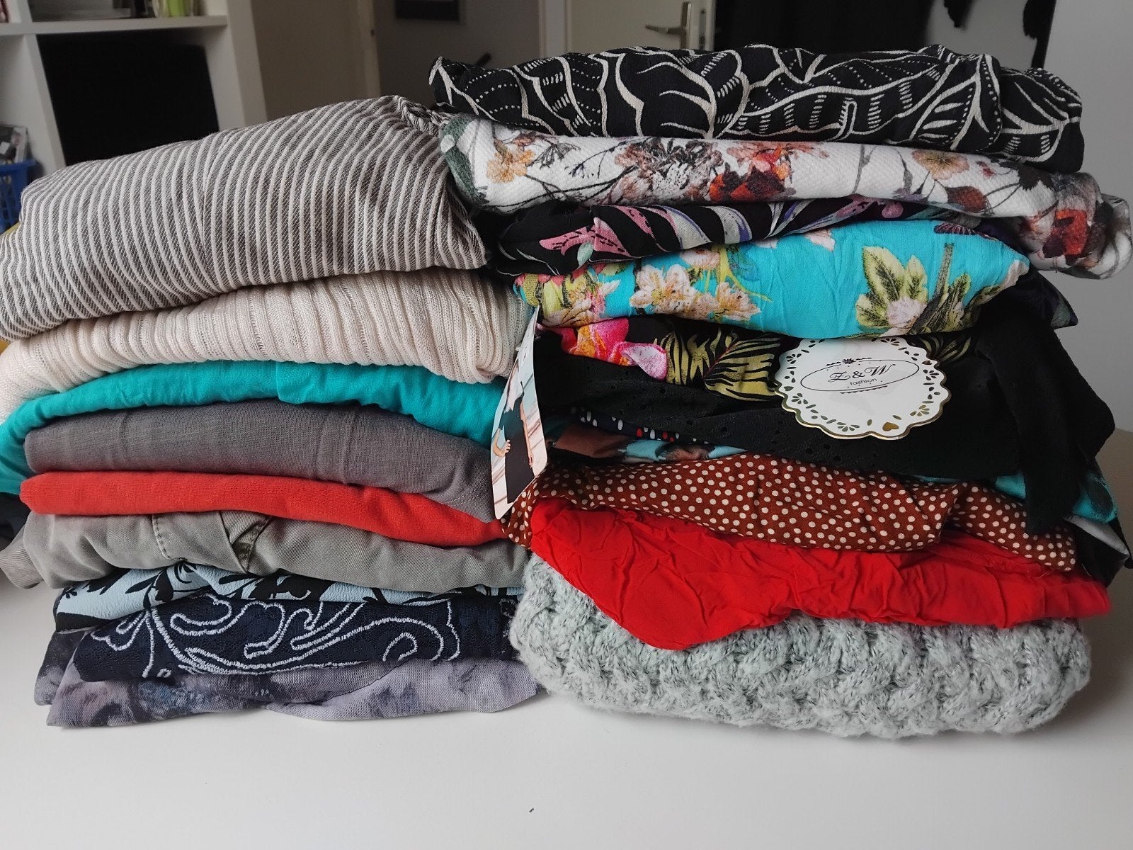 Kledingpakket maat M - 20 stuks (Zara Tramontana, Superstar), Ophalen of Verzenden, Zo goed als nieuw, Maat 38/40 (M)