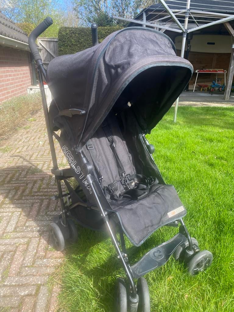 Koelstra Simba T3 buggy zwart, Kinderen en Baby's, Buggy's, Ophalen, Gebruikt, Koelstra, Zonnekap