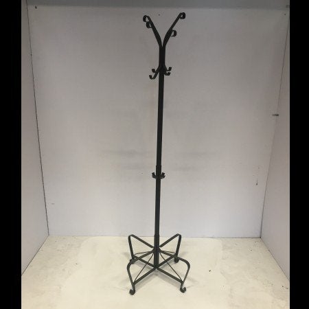 Zwarte staande kapstok - IKEA stijl, Ophalen, Gebruikt, Metaal, Staande kapstok