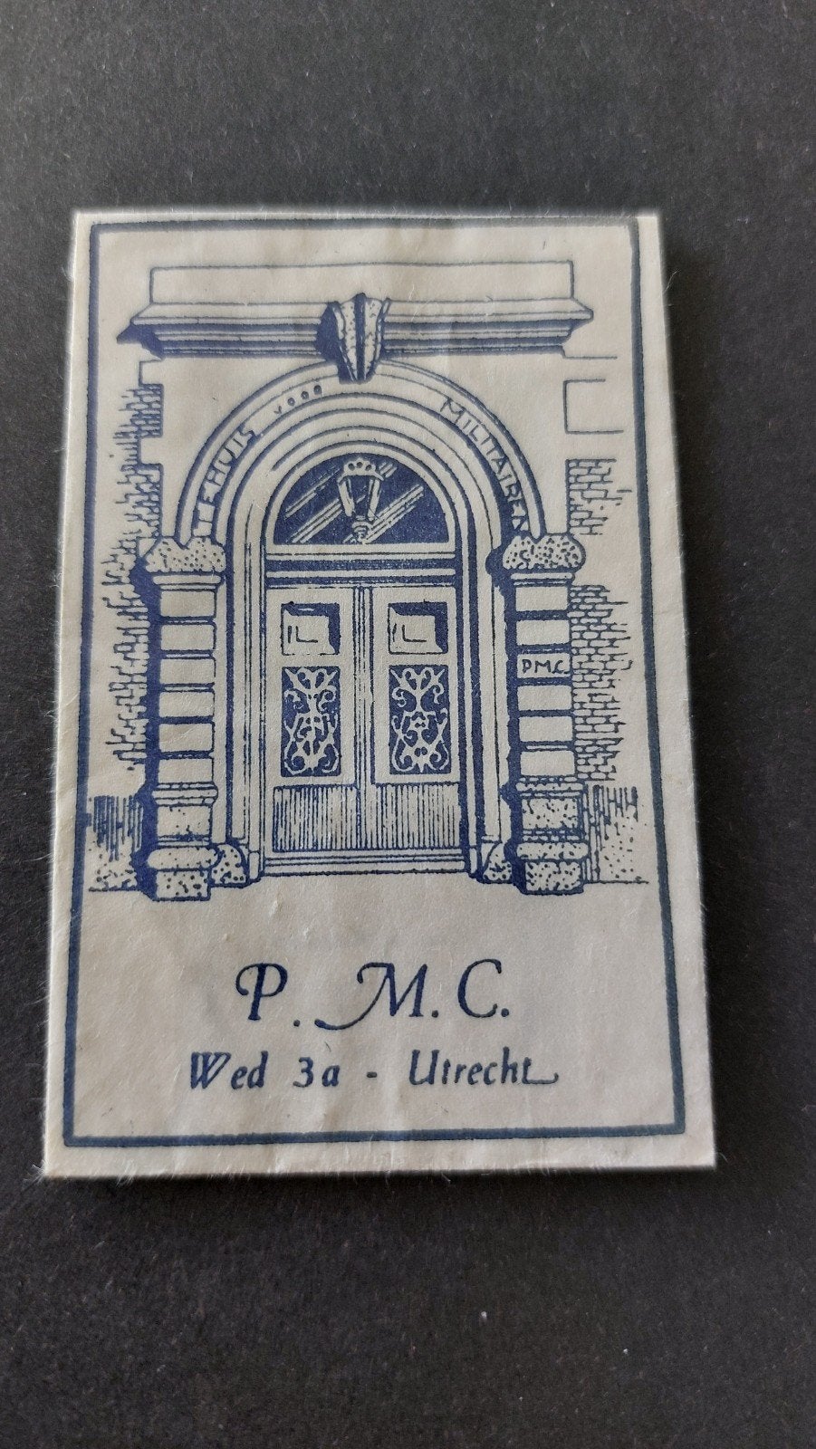 Utrecht, P.M.C. tehuis voor militairen, Verzenden, Nederland
