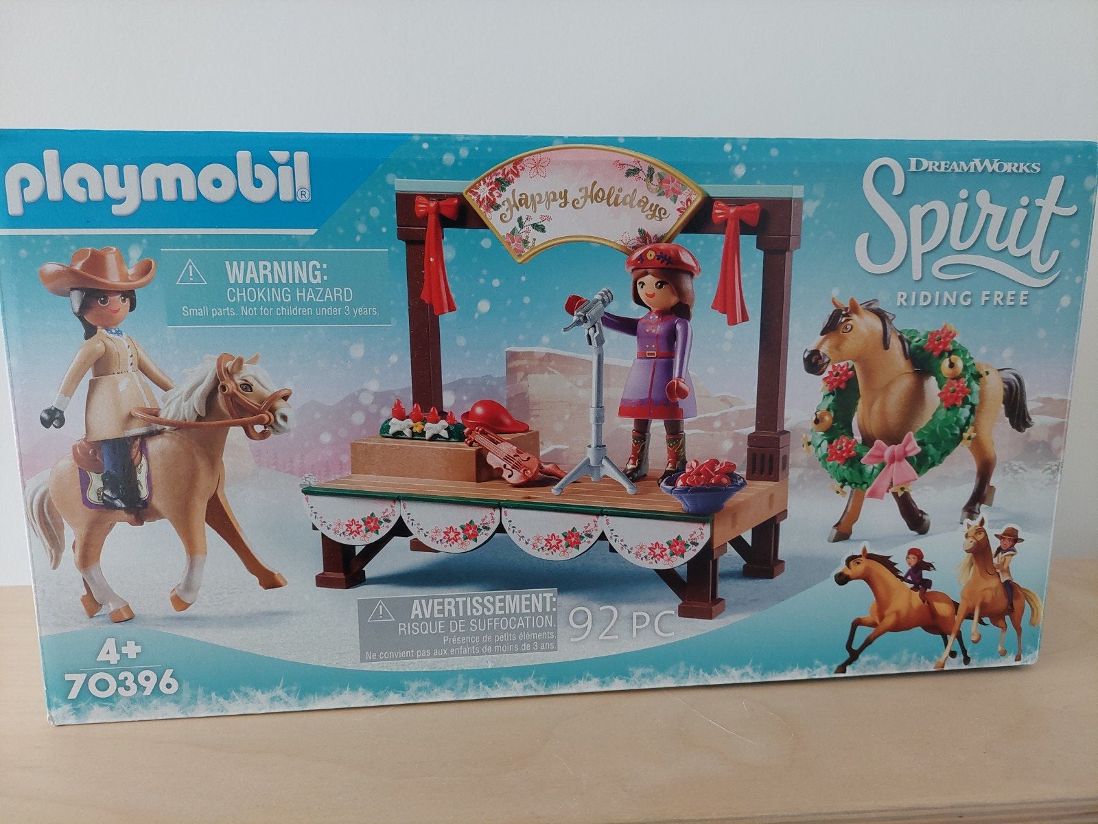 playmobil 70396 Spirit kerstconcert, Ophalen of Verzenden, Zo goed als nieuw, Complete set