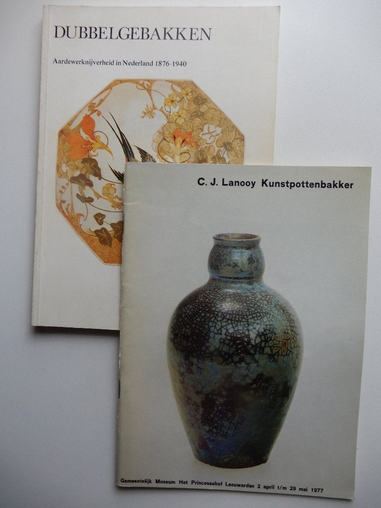 2 boekjes over kunstaardewerk o.a. Lanooy., Verzenden, Gelezen