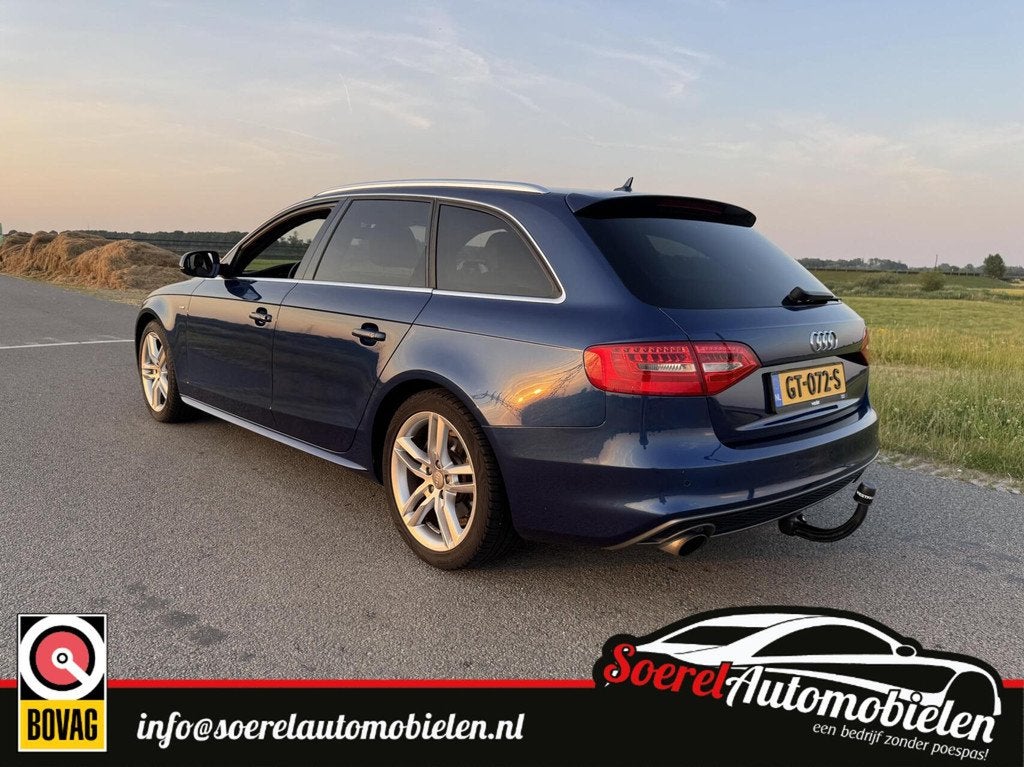 Audi A4 Avant 1.8 TFSI S Edition S line, leer, clima, cruise, Auto's, Gebruikt, Euro 6, 4 cilinders, Met garantie (alle)