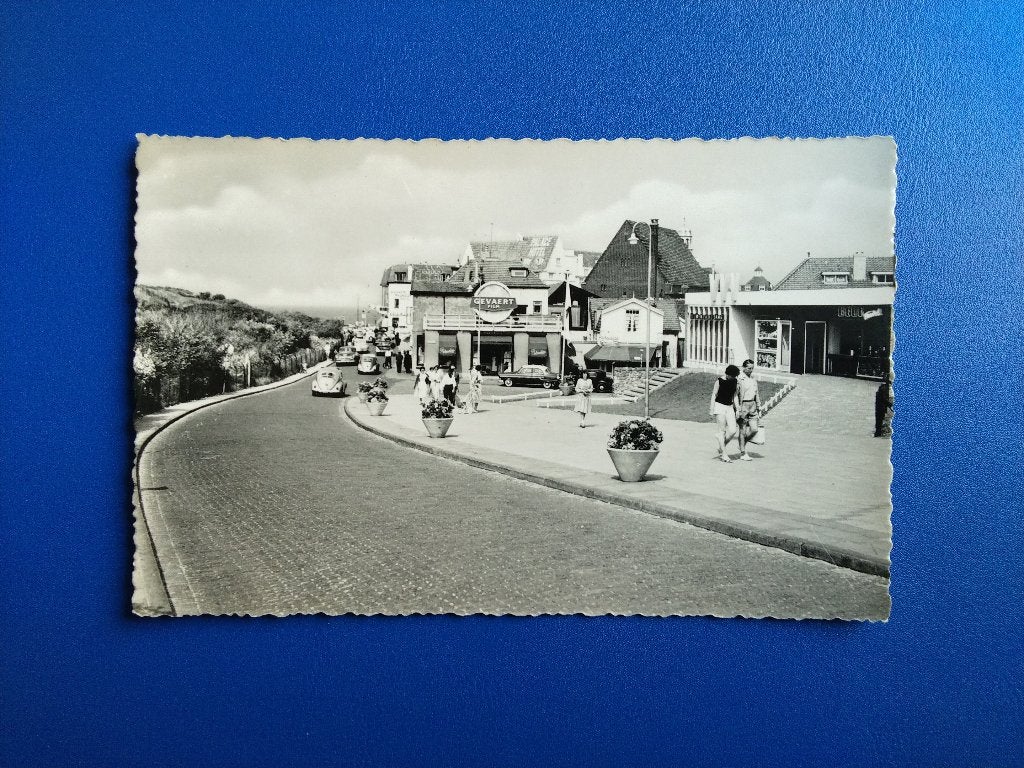 Noordwijk aan Zee, Oude Zeeweg. Klf, Verzenden, 1940 tot 1960, Ongelopen, Zuid-Holland