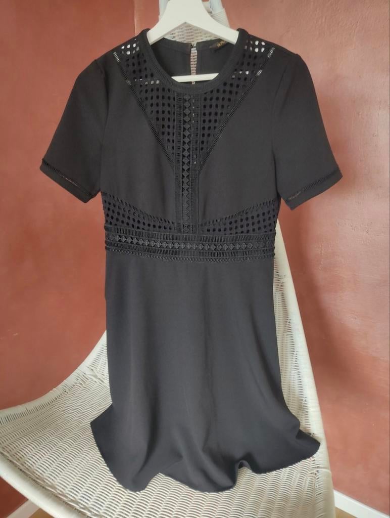 Supertrash - Little black dress zwart jurkje - mt 36, Kleding | Dames, Supertrash, Verzenden, Zwart, Zo goed als nieuw